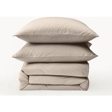 240.0 cm Dekbedovertrekken Westwing Collection Biba Duvet Cover Beige (220x240cm)