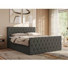 Boxspringbett 140x200 mit Bettkasten H4