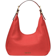 Michael Kors Nolita Small Pebbled Leather Hobo Shoulder Bag - Burnt Sienna