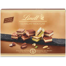 Lindt Europa Chokolade Lindt Schicht-Nougat Pralinés 125g 12stk 1pak
