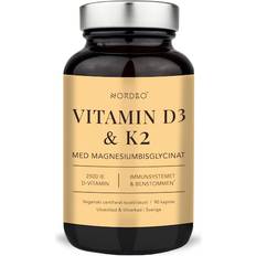 Nordbo Vitamin D3 & K2 Capsules 90 stk