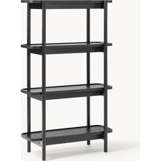 Westwing Collection Libby Black Shelving System 91x148cm