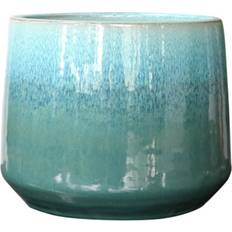Verve Blue Ombre Ceramic Plant Pot 24 cm