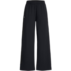 Under Armour Women's Rival Wide Leg Pants - Black/White