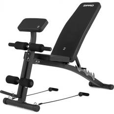 Zipro Training bench with leg press and Volume preacher