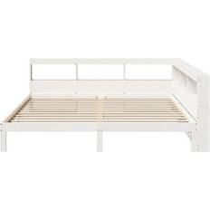 vidaXL Solid Pine Wood Sengeramme 198.5x218.5cm