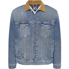 Tommy Hilfiger Ryan Distressed Denim Trucker Jacket - Denim Medium