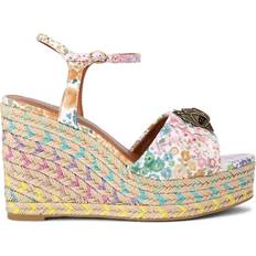 Kurt Geiger Floral Couture Wedge Heel - Multicolour