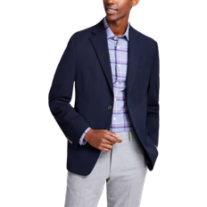 Men Blazers Michael Kors Men's Classic Fit Stretch Solid Blazers - Navy