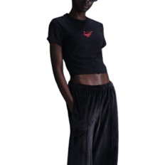 Nike Sportswear Chill Knit Women's Slim Cropped T-shirt - Black