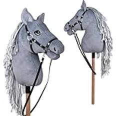 Hobbyhäst Med Grimma Och Träns