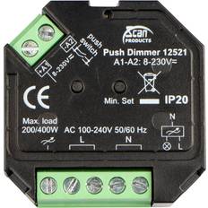 Scan Products Box Push Dimmer 200W LED