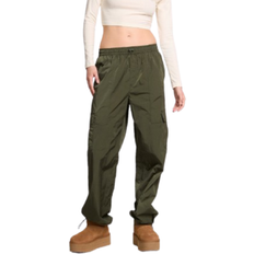 PINK Women's Parachute Cargo Pants - New Olive