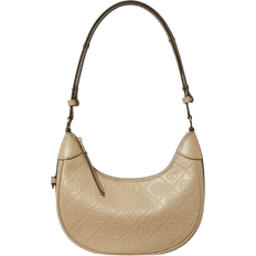 Tory Burch T Monogram Leather Crescent Bag - Fresh Clay