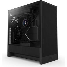 ATX - Window Side Panel Computer Cases NZXT H5 Flow Mid-Tower Case - Black