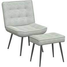 vidaXL 4012327 Lænestol 84cm 2stk