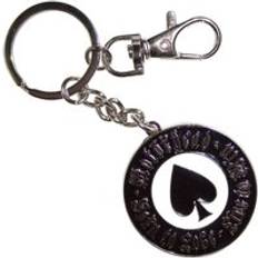 Born To Lose Keyring - Black/White