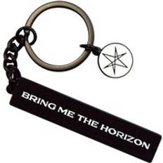 Wallets & Key Holders Star Logo Keyring - Black/White