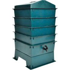 Compost vidaXL Criadero De Gusanos De 4 Bandejas 42x42x60 cm