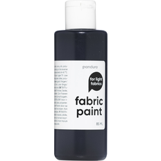 Tekstilfarve sort Panduro Fabric Paint Black 85ml