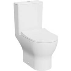 Toilets Clifton Premium Open Back Round Rimless Pan Toilet Set