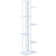 Accessori per vasi [en.casa] Scaffale Portapiante Tohmajärvi Bianco