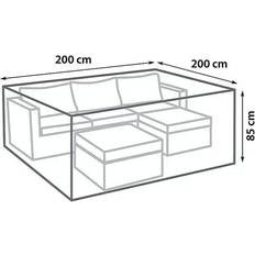 Sunfun Möbelöverdrag Till Loungegrupp 85 x 200 x 200 cm