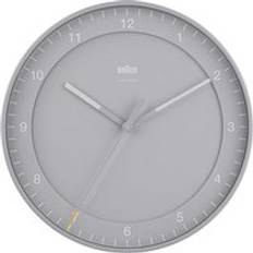 Braun Grå Vægure Braun BC17G-DCF Classic Radio Controlled 30 cm Gray Wall Clock