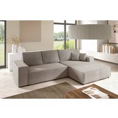 Beige Sofas BroMARKT Ecksofa Beige Sofa