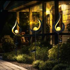 Gartenschmuck Globo 3er Set Design LED Solarleuchten für den Außenbereich
