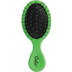 Hair Products Cala Wet-N-Dry Mini Detangling Hair Brush Green