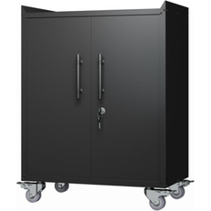 WFX Utility WFX Utility Door Tool Cabinets Garage, Lockable Garage Storage Cabinet, Locking Storage Cabinet w/ Wheels, Rolling Tool Chest Wayfair Black (34.063" H X 30.368" W X 18.184" D)