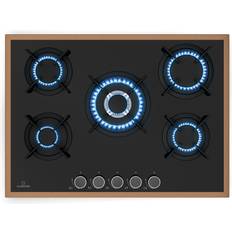 Hobs Klarstein Lumiflame Gas Hob 5 Burners