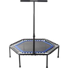 Blåa Fitnesstrampoliner Gorilla Sports Trampolin Studsmatta 100cm