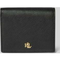 LRL Compact Leather Wallet - Black