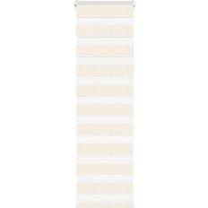 vidaXL Rullgardin Zebra 50x150 cm Tyg Bredd 45,9 cm Polyester