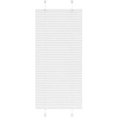 Curtains & Accessories vidaXL Pleated Blind White 55x100 cm Fabric Width 54.4 cm Polyester