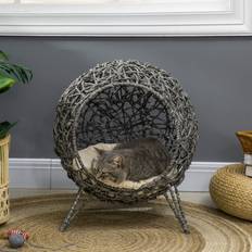 Pets Archie & Oscar Dodgeville Round Elevated Grey Small