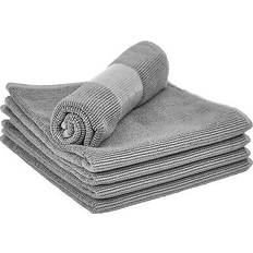 Grey Record Cleaners Hudson Hi-Fi Microfiber Record Cleaning Cloth 5 Pack