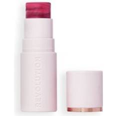 Makeup Revolution Skin Silk Marble Blush Stick - Berry Flush Red