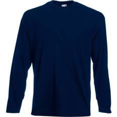 Fruit of the Loom Valueweight Long Sleeve T-Shirt - Deep Navy