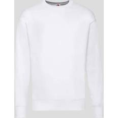 Fruit of the Loom Trøjer Fruit of the Loom Classic Set-In Crewneck Sweatshirt - White