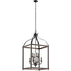 Pendant Lamps Kichler Larkin Olde Bronze Pendant Lamp 24"