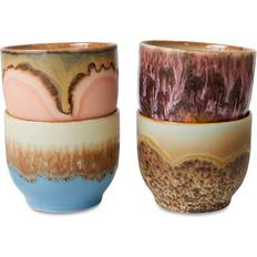 Hkliving HKliving 70s ceramics Kaffekopp 25cl 4st