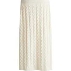 H&M Cable Knit Skirt - Cream