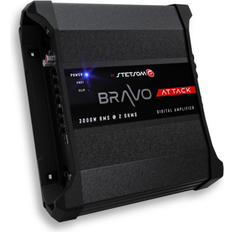 Stetsom Båt- & Bilslutsteg Stetsom Bravo Attack 3000 Watts RMS Audio Amplifier