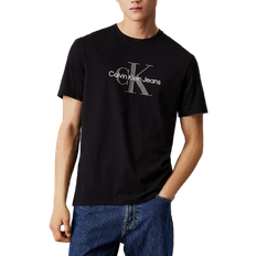 Calvin Klein Man T-shirts Calvin Klein Monogram T-Shirt - Grijs/Zwart/Wit