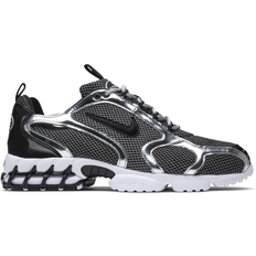 Nike Stussy x Air Zoom Spiridon Caged 2 Pure Platinum - Black Men's