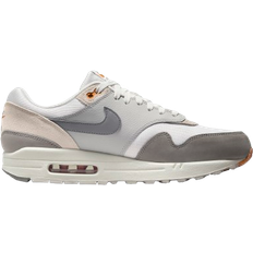 Nike air max 1 brown Nike Air Max 1 M - Summit White/Light Iron Ore/Light Orewood Brown/Flat Pewter