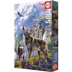 Educa Wolves In The Rocks 500 Pieces